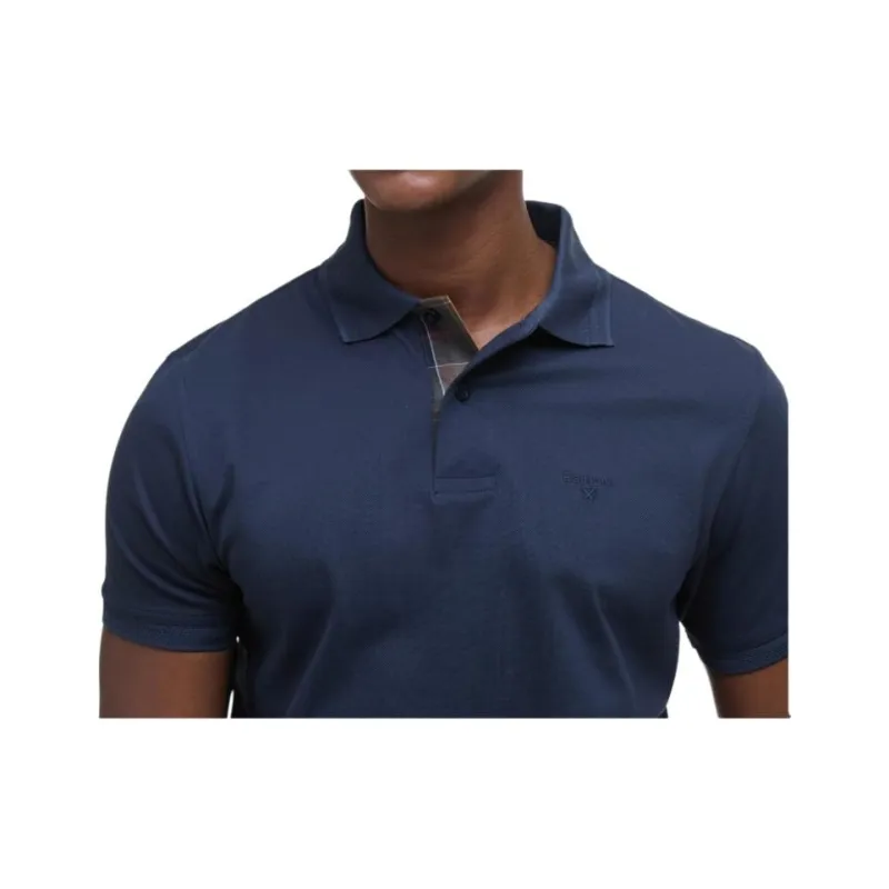 BARBOUR Tartan Piqué Polo Shirt-4