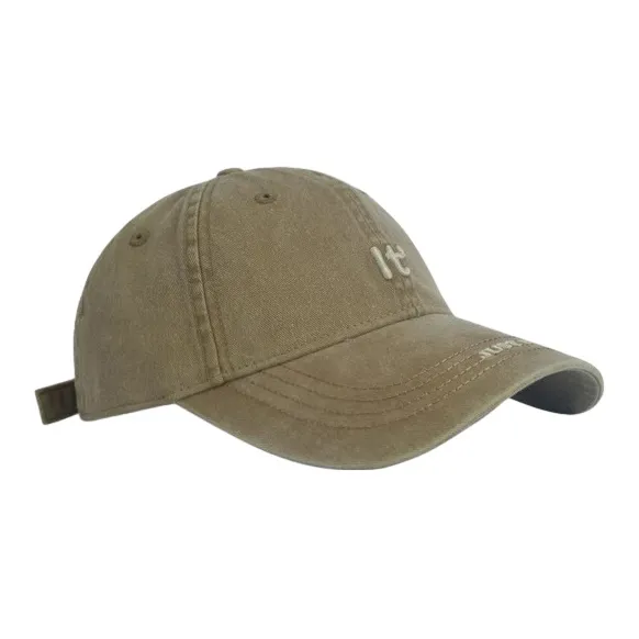 FREE RABBITⅡ Vintage Brightening Wide Brim To Minimize Face Size Baseball Caps Unisex-4