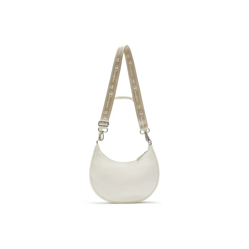 Champion Fabric Crossbody Bag Regular Unisex Pitch Black/Light Blue/Black/Ecru/Silver White 25/Plaid Denim 25-13