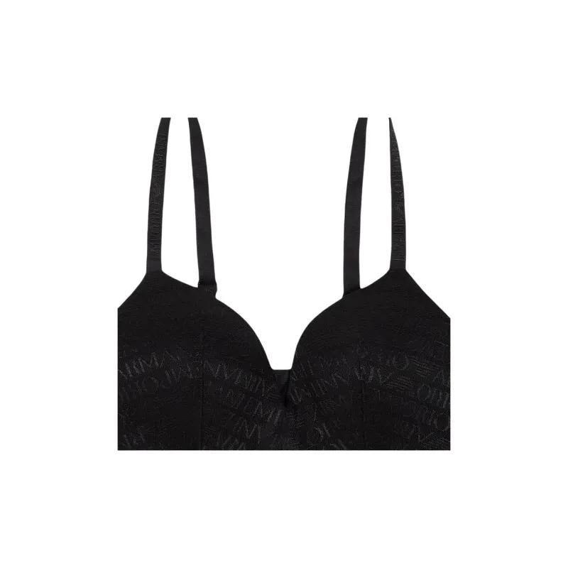 EMPORIO ARMANI Bra Women's 1 Pack Black-3