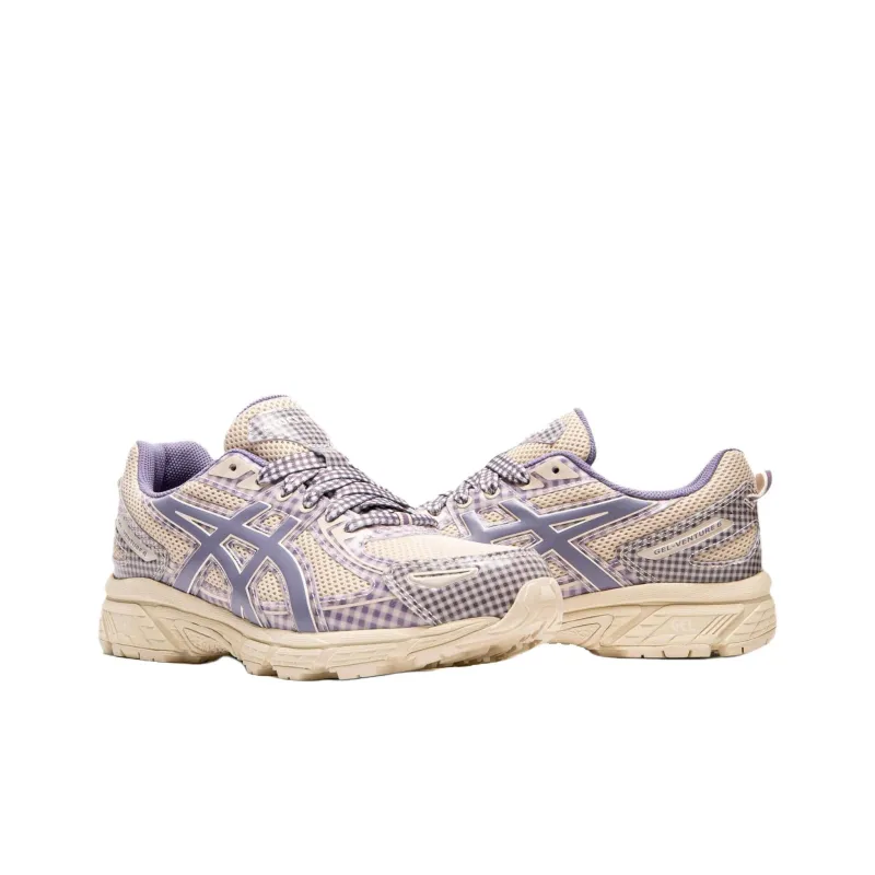 Asics Gel Venture 6 Story Mfg. Vanilla Violet Quartz Gingham-4