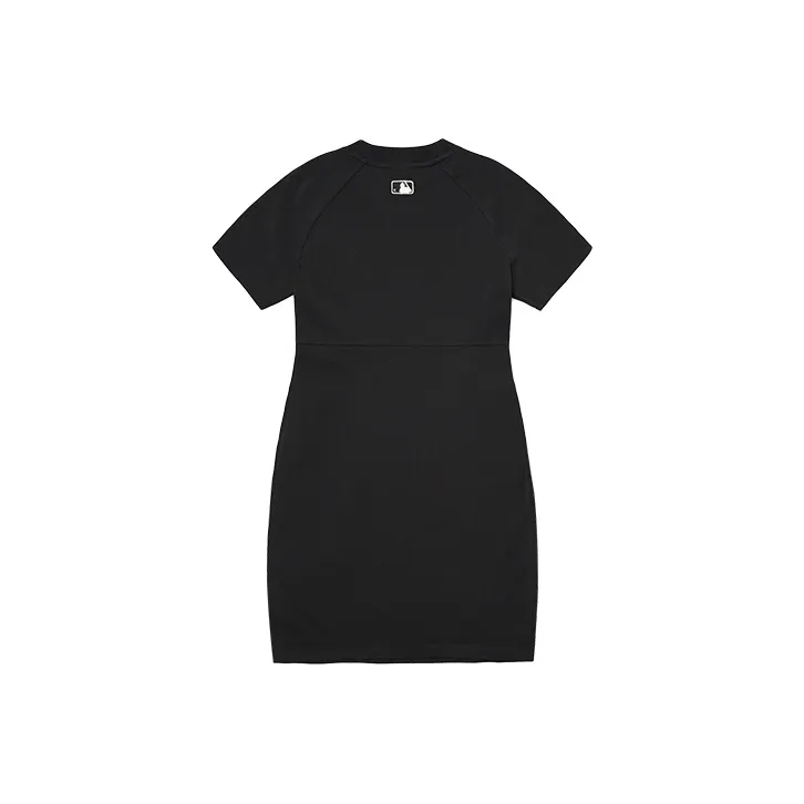 MLB Short Sleeved Dress Women's Black-1
