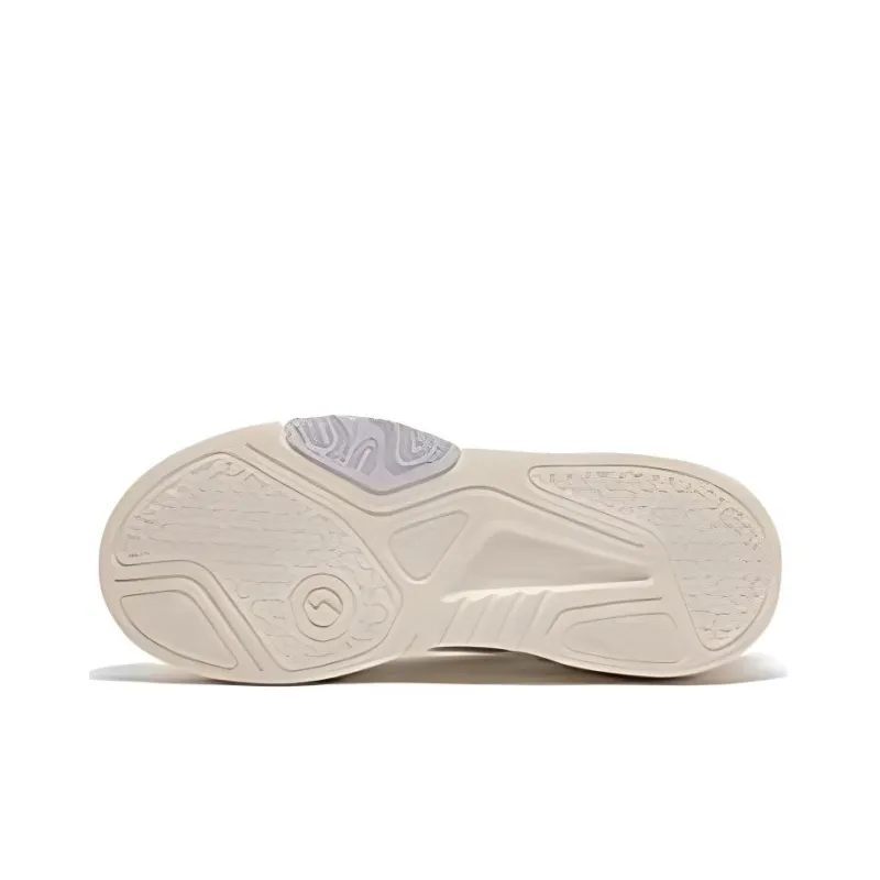 361° Jincheng Cushioned Slip Resistant Abrasion Resistant Low Top Casual Shoes Women's Beige Purple-3
