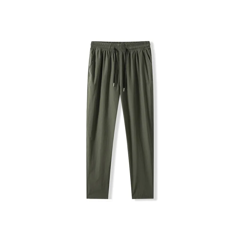 JEANSWEST Casual Pants Unisex Black-8