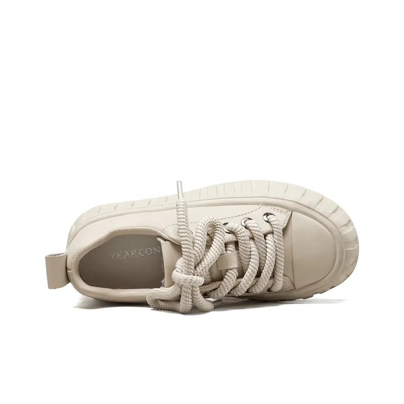 YEARCON Wear-Resistant Low-Top Skateboard Shoes Women's-6