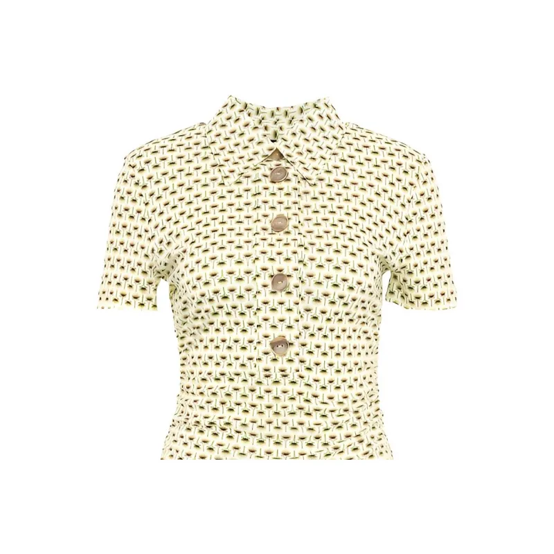PINKO Polo Shirts Women's Yellow-2