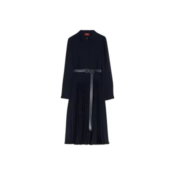 MaxMara Long-Sleeved Dresses Women's Navy