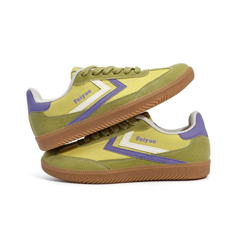 Dafu leaps forward Skateboard Shoes Unisex Low Top Ancora Red/Blue/Brown/Khaki/Orange/Ginger Yellow-23
