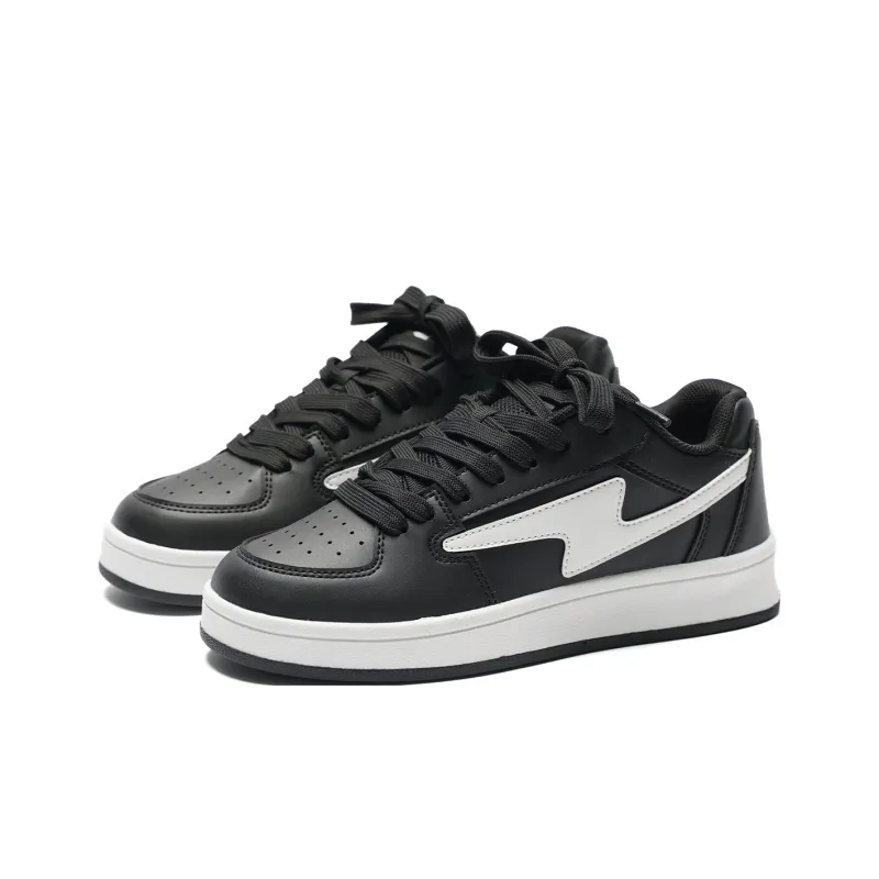 Circle Small Coverage Cushioning Abrasion Resistant Low Top Skateboard Shoes Unisex White Blue-7