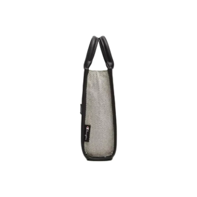 Champion Fabric Tote Bag Shopping Bag Handbag Small Size Women's Brown/Dark Blue/Black/White-14