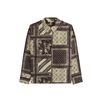 KITH SS25 Siena Batik Print Shirt Women's