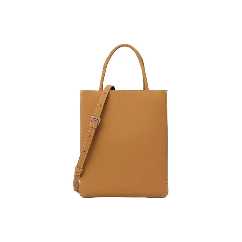 DAPHNE PU Handbag Large Size Women's Khaki/Brown-5
