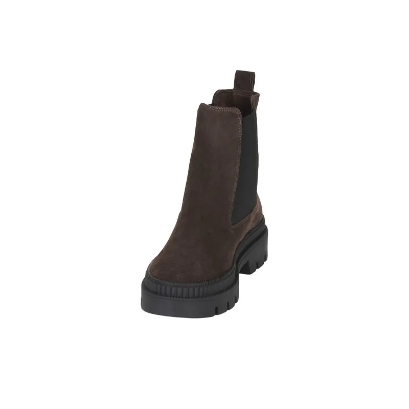 JB MARTIN Oceana Short Chelsea Boots Women's Brown-3