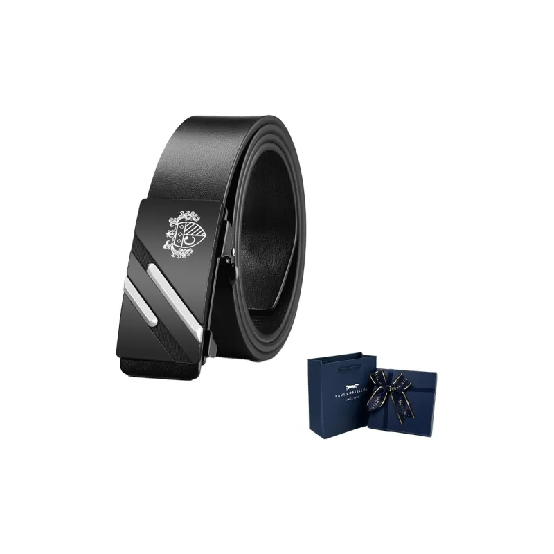 PAUL COSTELLOE Pu Leather Belts Unisex 3.3cm-13