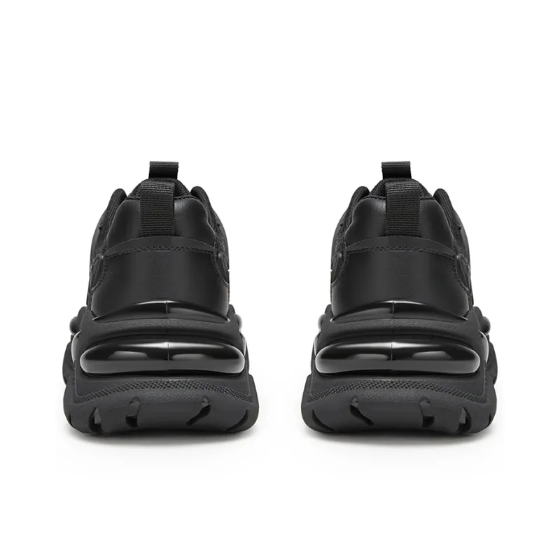 C°BANNER Height Increasing Wear-Resistant Breathable Slip-Resistant Low-Top Chunky Sneakers Women's-3