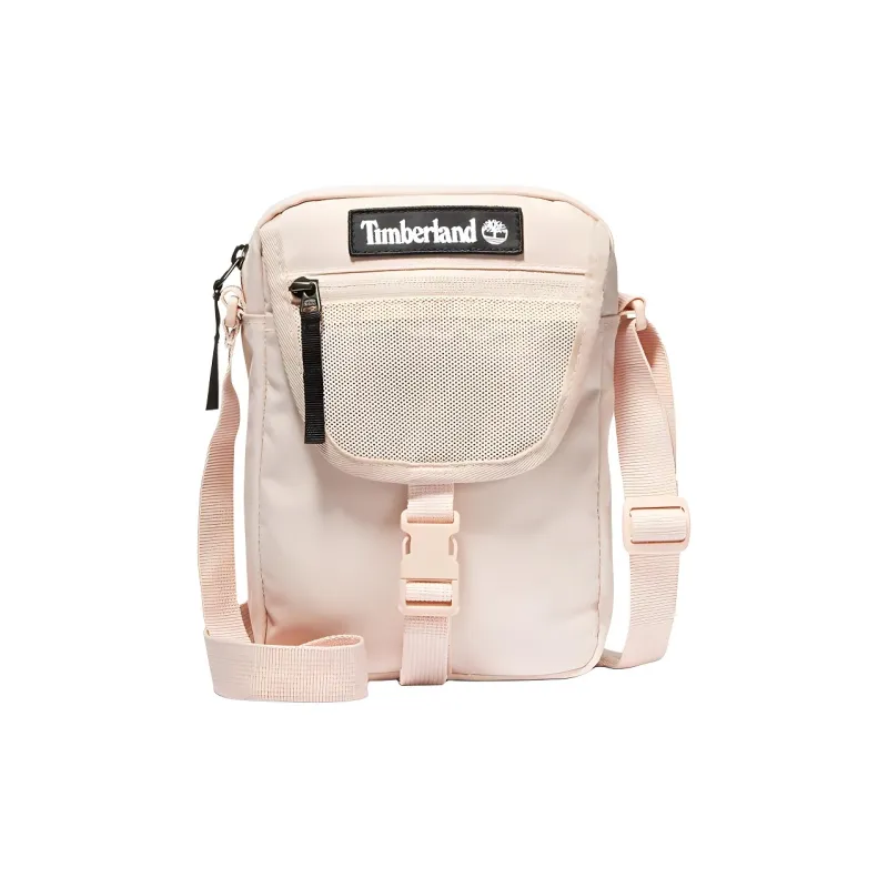 Timberland Nylon Shoulder Bag, Crossbody Bag Regular Unisex Pink-0
