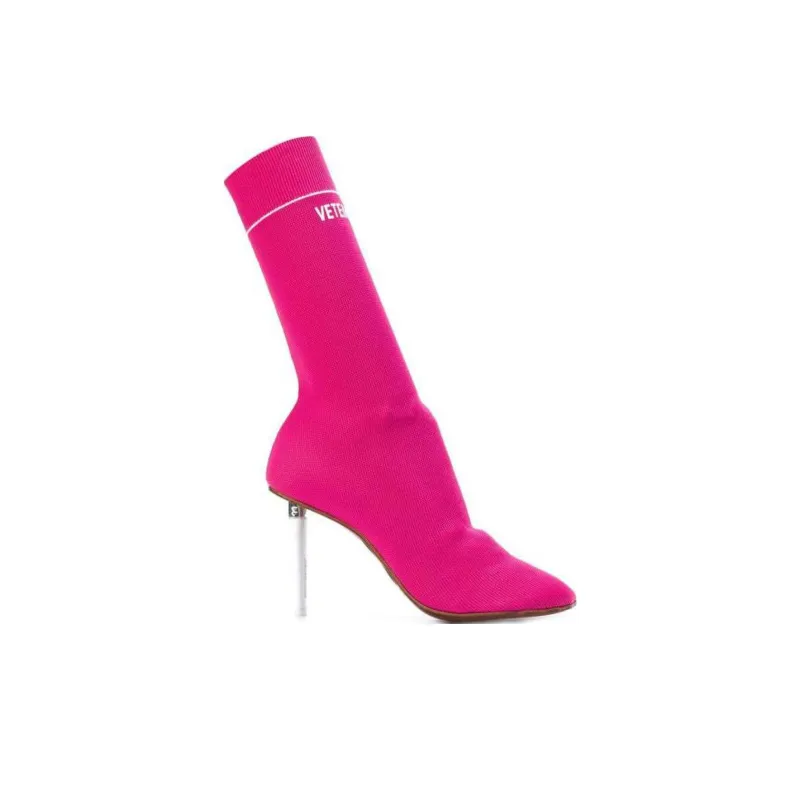 Vetements Ankle Boots Women's Pink-1