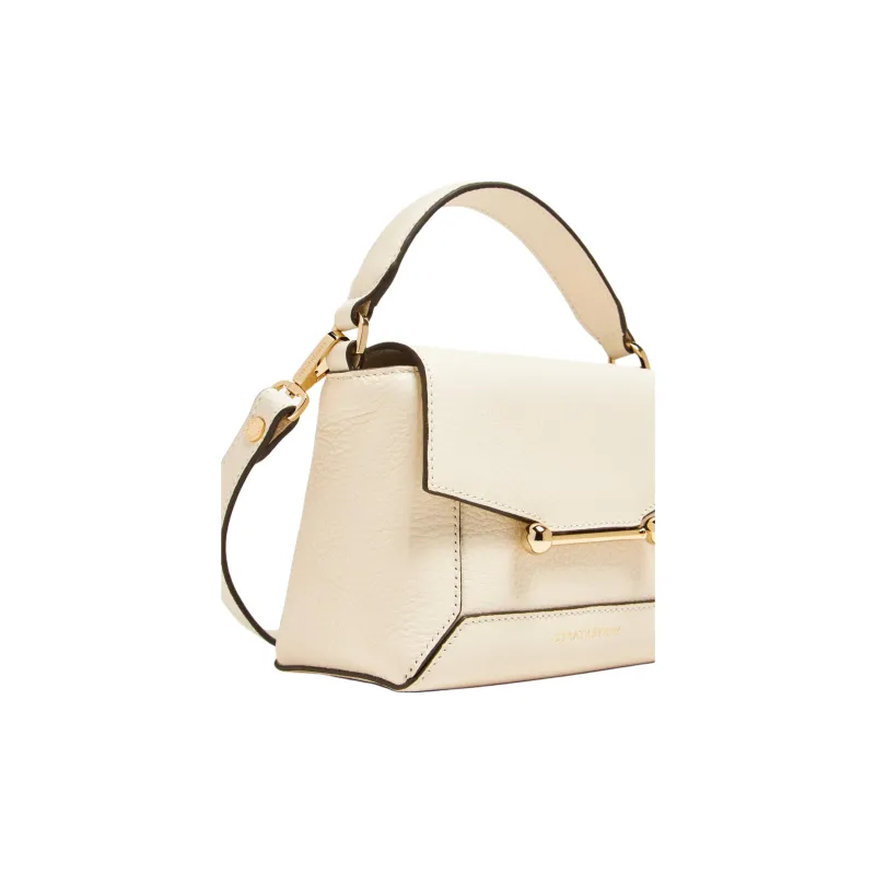 Strathberry Calfskin One Shoulder Handbags Women's Beige-2