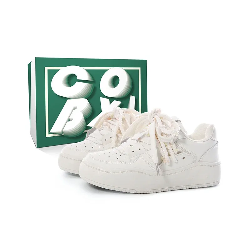 Cob Wear-resistant And Lightweight Low-Top Skateboard Shoes Women's-6