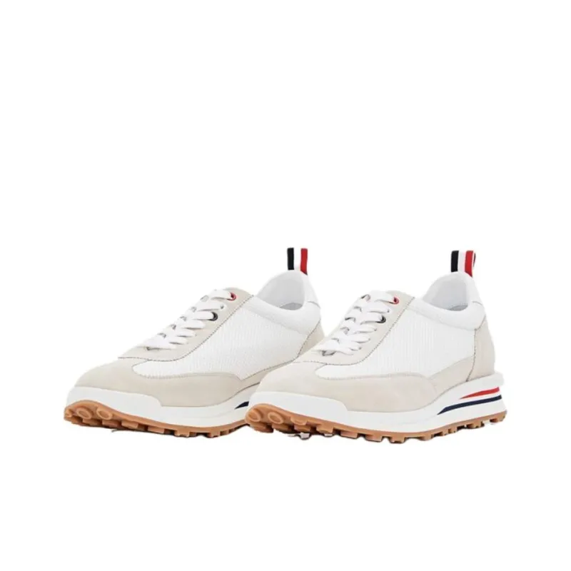 THOM BROWNE Low-top Panelled Sneakers-3