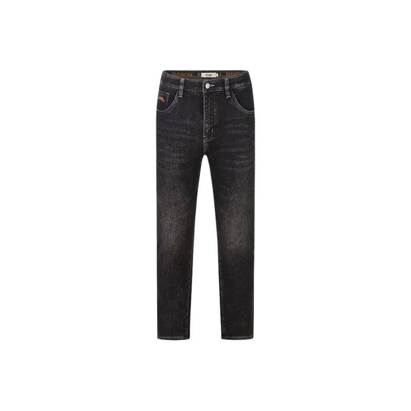 Jeep Jeans Unisex Pure Black-0