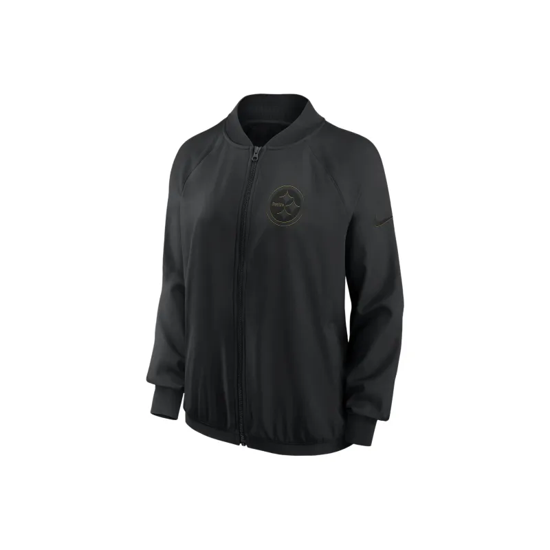 Nike Pittsburgh Steelers Women's Nike Dri FIT Nfl Full Zip Jacket-0