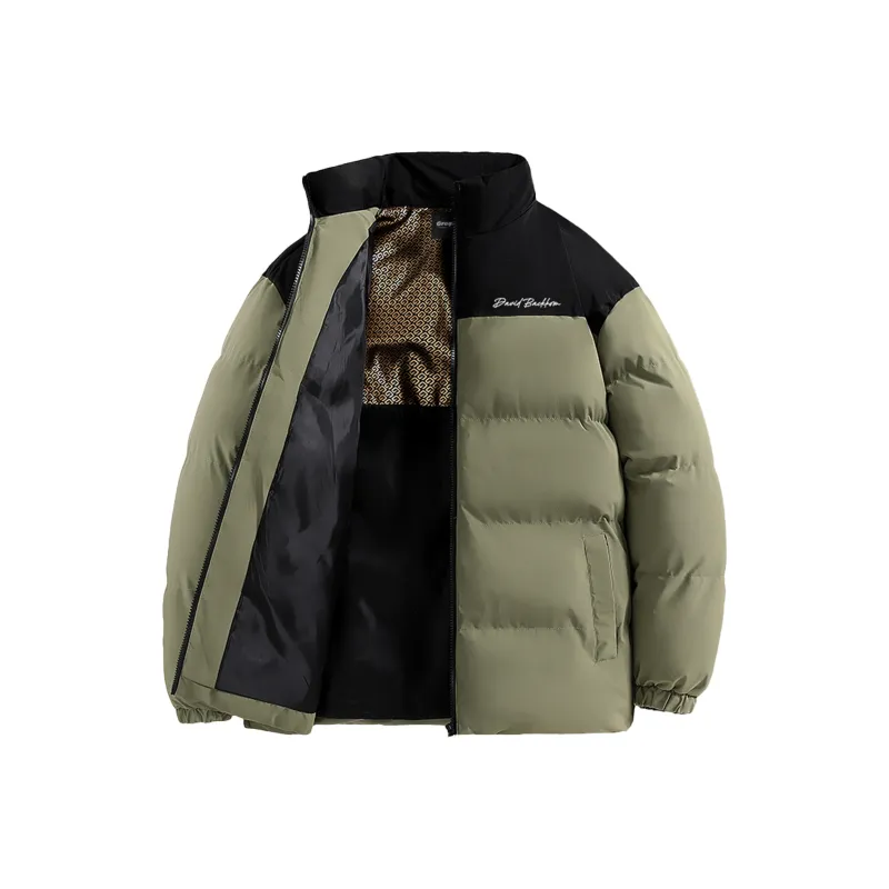 David Bakken Puffer Jacket Unisex Light Green-13