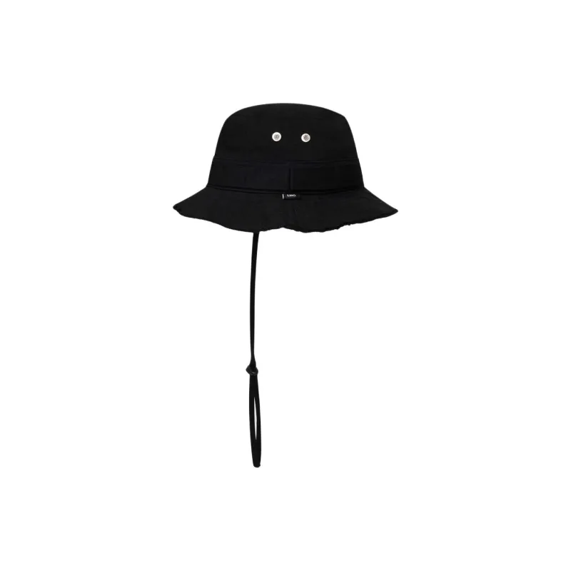 LMC Cotton Bucket Hats Unisex Black-2