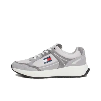 Tommy Hilfiger Trainers Abrasion Resistant Breathable Low Top Casual Running Shoes Men's Gray
