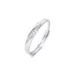 Single Ring for Women's[999 Fine Silver]