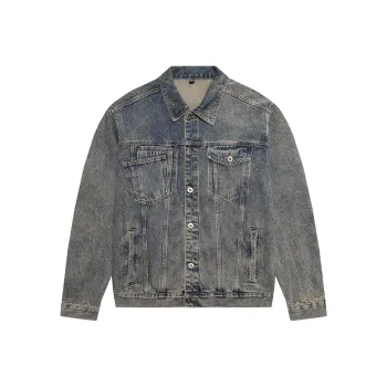 JASONWOOD Cowboy On The Run Denim Jacket Unisex Yellow Mud