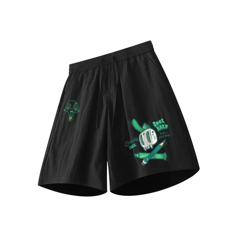 Qnxeey Casual Shorts Unisex-0