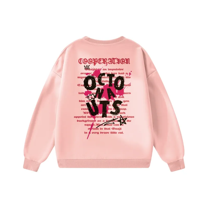 Small Columns Under The Sea Sweatshirt Unisex-4