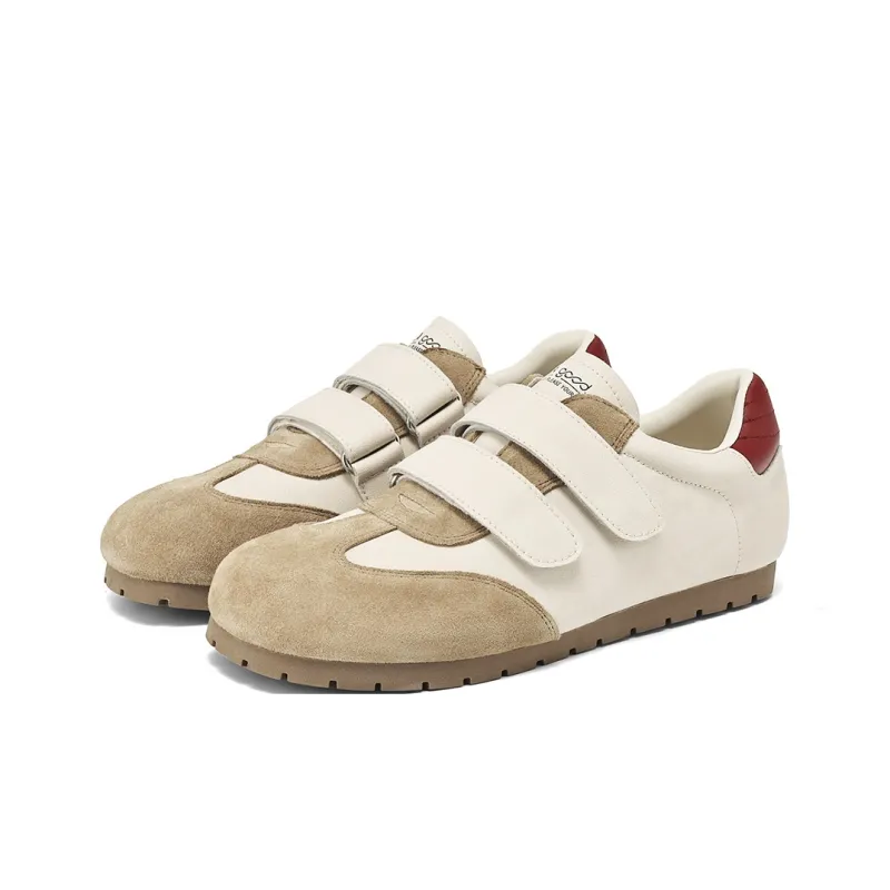 HLA Vintage Hook-and-Loop Slip-on Breathable Cortez Casual Shoes Women's-1