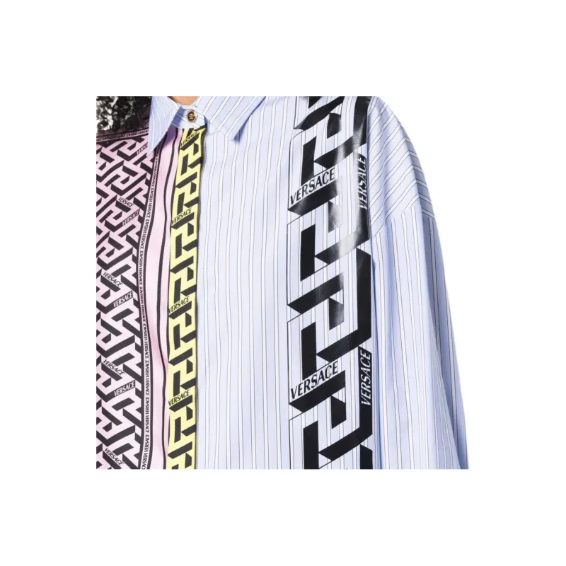 VERSACE Shirts Women's Blue-4