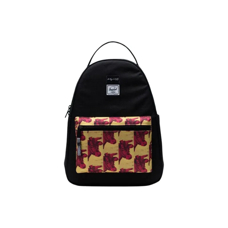 Herschel X Andy Warhol Collaboration Fabric Backpack Unisex Black-0