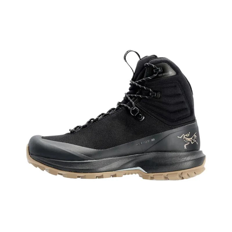 Arcteryx Aerios AR Mid Gtx W Cushioning And Breathable Mid Top Outdoor Shoes Women's Black-0