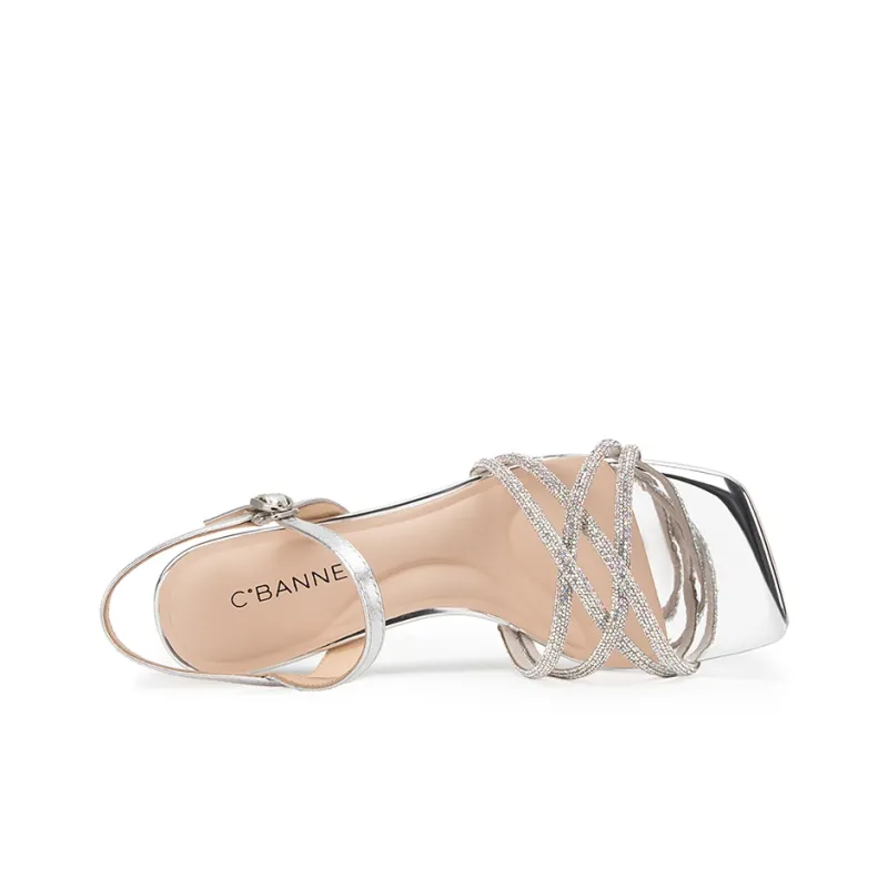 C°BANNER One Strap Sandals 7.5cm Women's-10