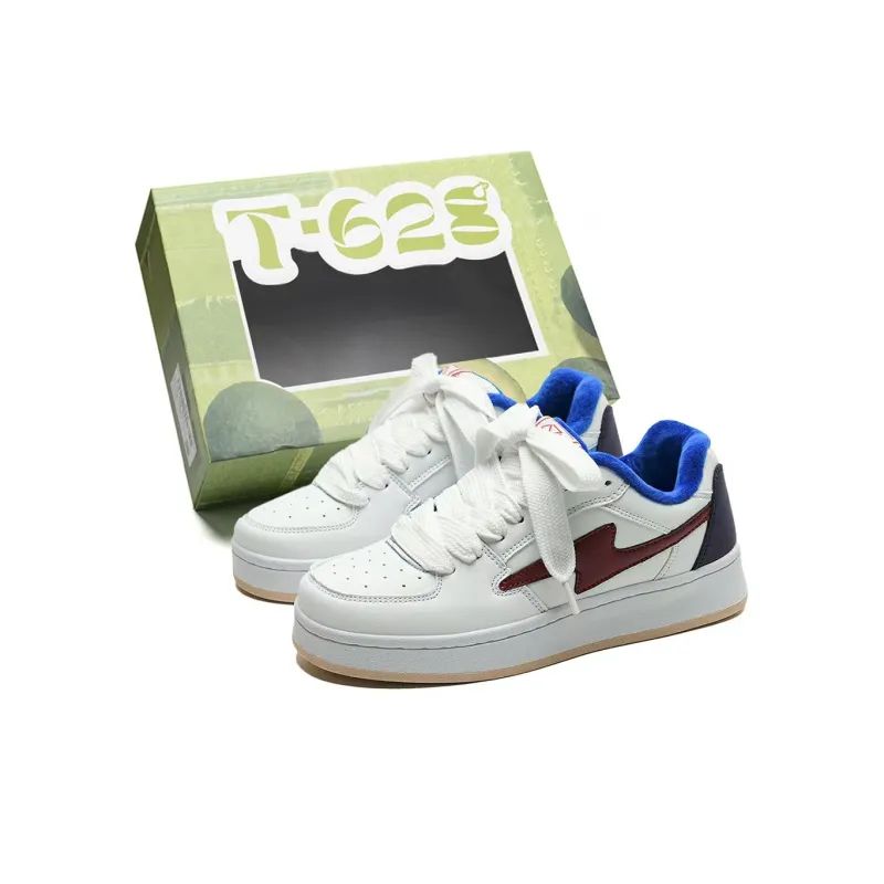 T628 Puffy Shoes Cushioned Wear-Resistant Lightweight Breathable Slip-Resistant Low-Top Skateboard Shoes Unisex-162