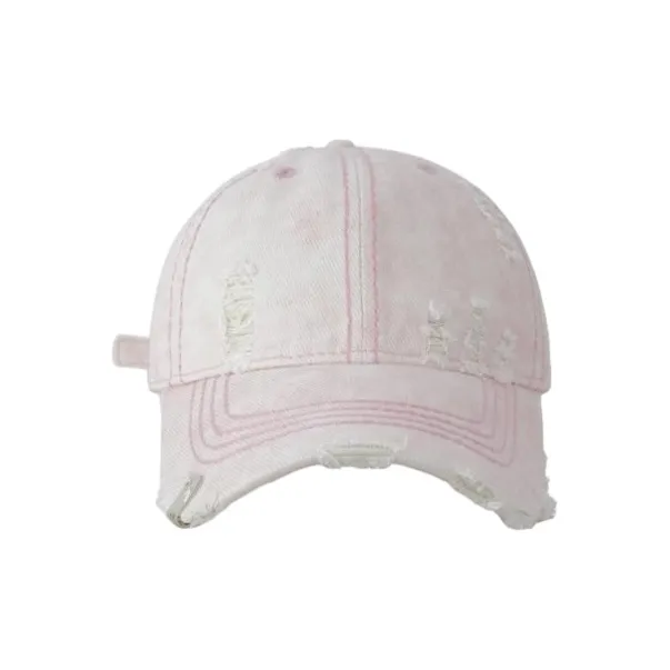 FREE RABBITⅡ Spring Summer Metal Buckle Decoration Slimming Effect Baseball Caps Unisex-8
