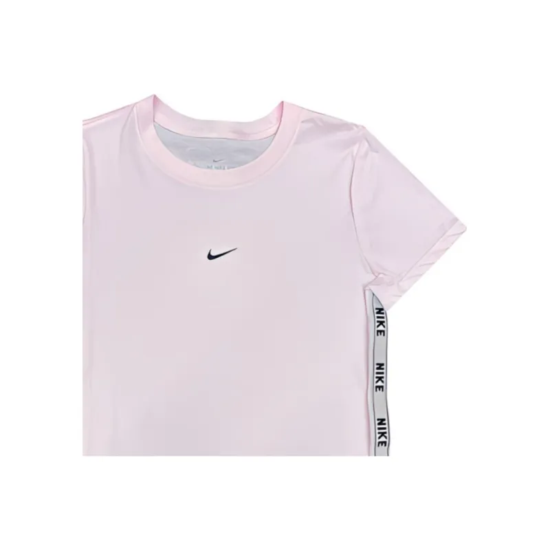 Nike T Shirts Women's Pink-2