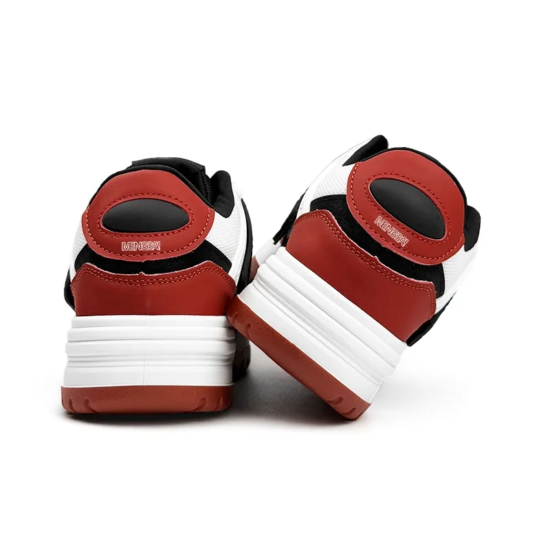 Mengsai Wear resistant And Lightweight Low Top Skateboard Shoes Unisex-3