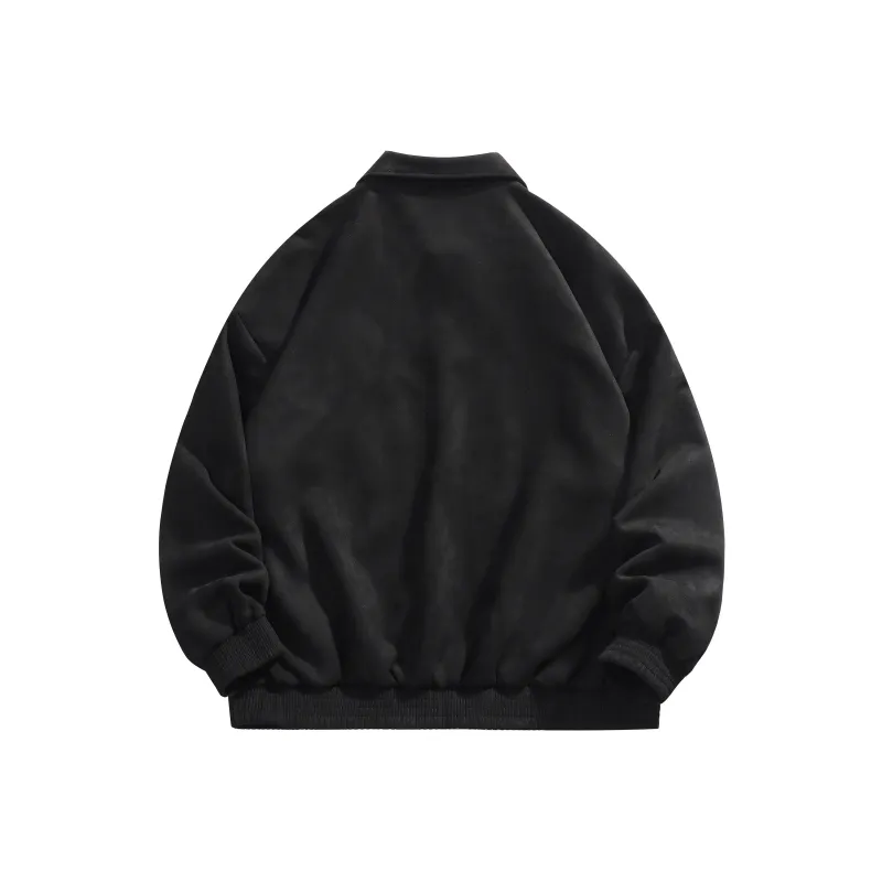 OGEK Jackets Coats Unisex Midnight Black-1