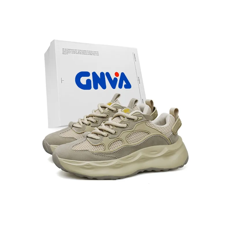 GNVA Wear-Resistant Low-Top Chunky Sneakers Unisex Box-12