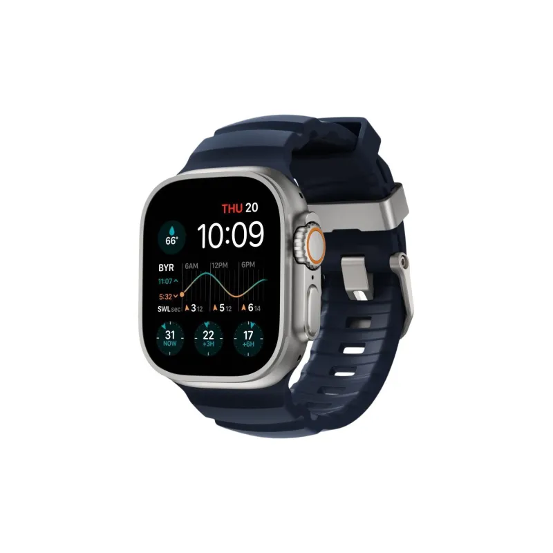 NOMAD Apple Compatibility Watch Band Compatibility Apple Watch 49/45/44/42mm Watch Dial FKM Fluoroelastomer Material-12