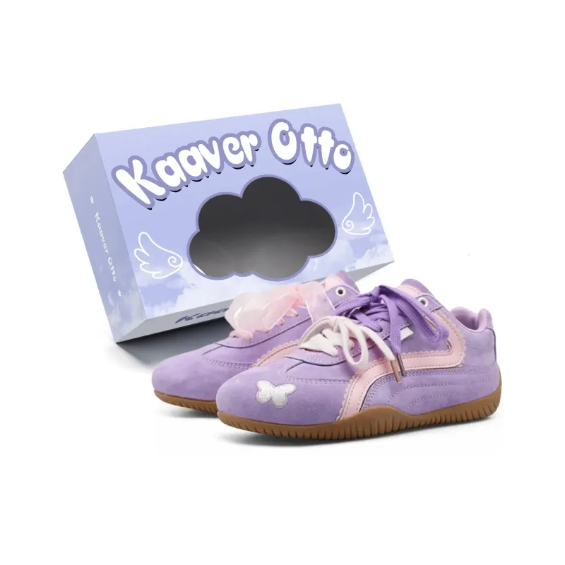 KAAVER OTTO Slip Resistant, Breathable, Lightweight Low Top German Army Trainers Unisex-34