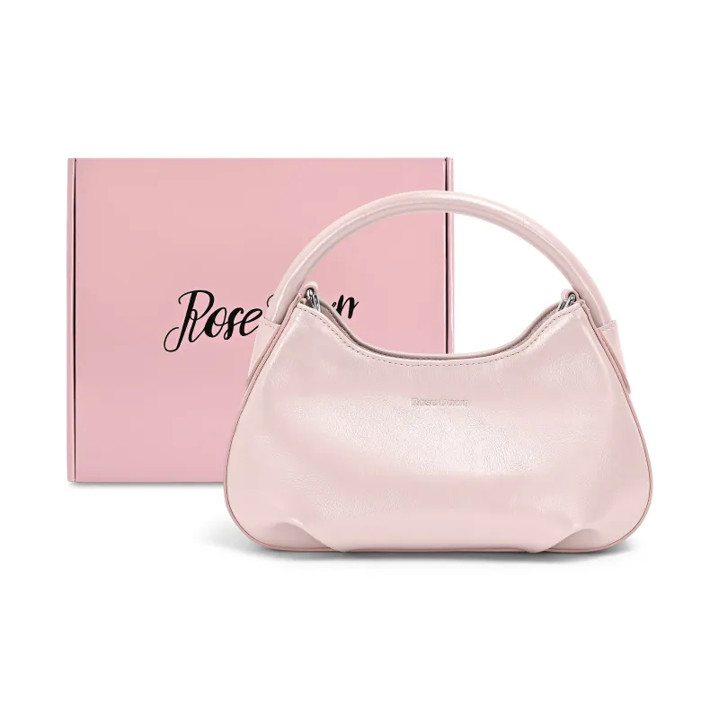 ROSEDAWN PU Handbag Women's Pink/Silver-0