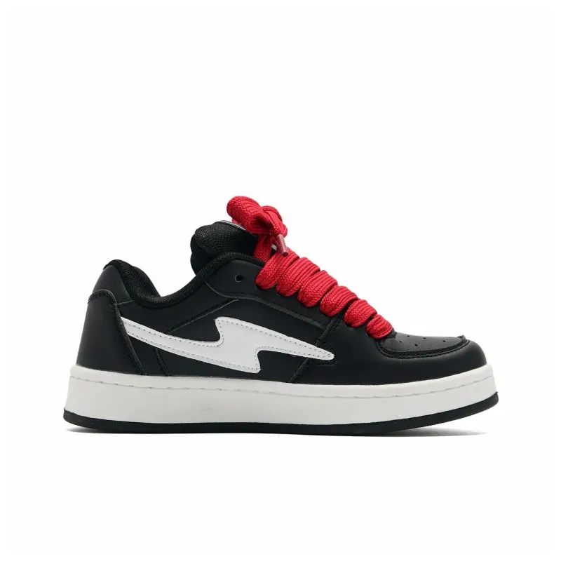T628 Puffy Shoes Cushioned Wear-Resistant Lightweight Breathable Slip-Resistant Low-Top Skateboard Shoes Unisex-64