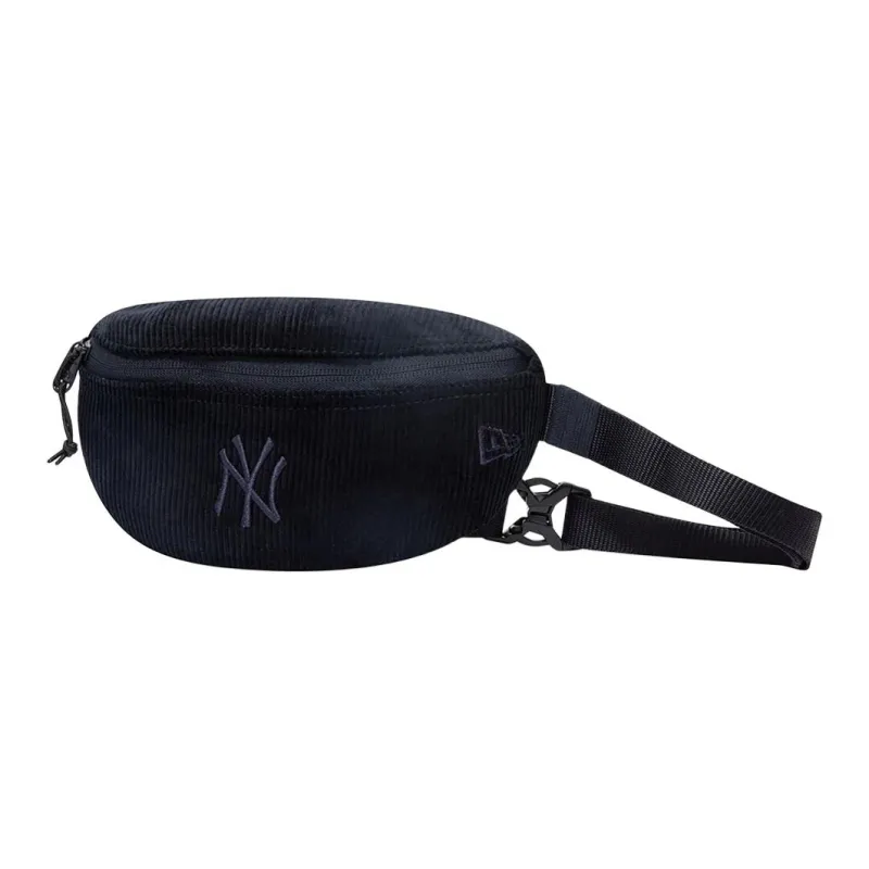 New Era MLB Collaboration Fabric One Shoulder Crossbody Fanny Pack Men's Dark Blue-1
