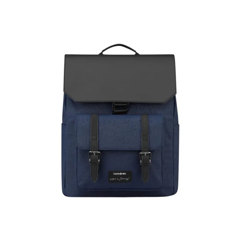 SAMSONITE VERCELLI Fabric Backpack Unisex Blue-0